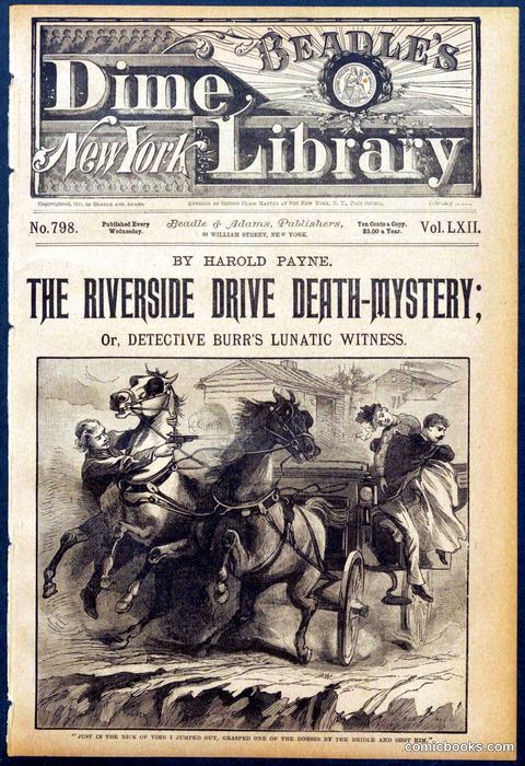 Beadle's New York Dime Library No. 798