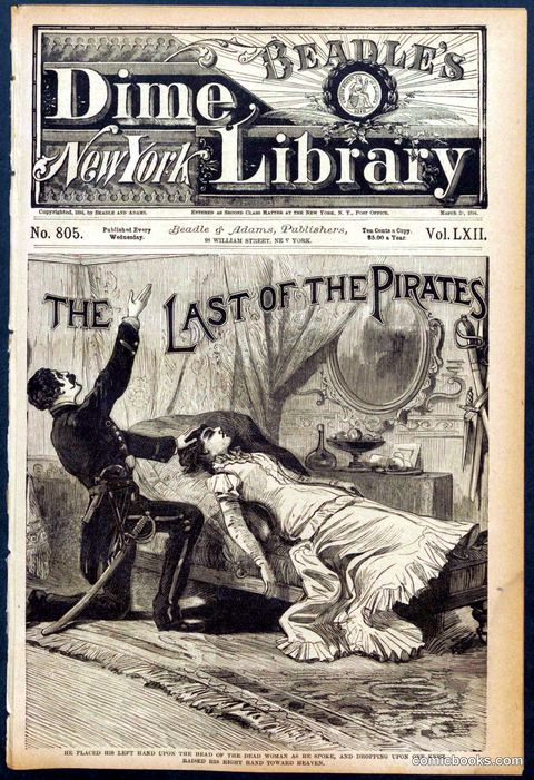 Beadle's New York Dime Library No. 805