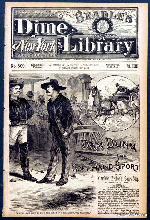 Beadle's Dime Library No. 809