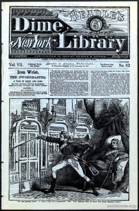 Beadle's New York Dime Library, No. 82