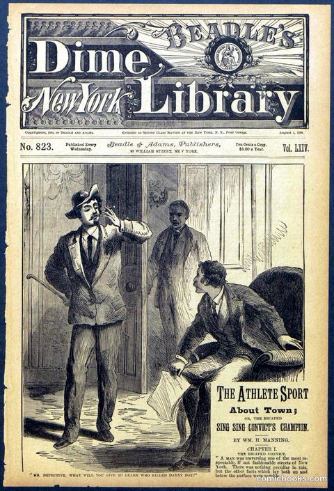 Beadle's Dime Library, No. 823