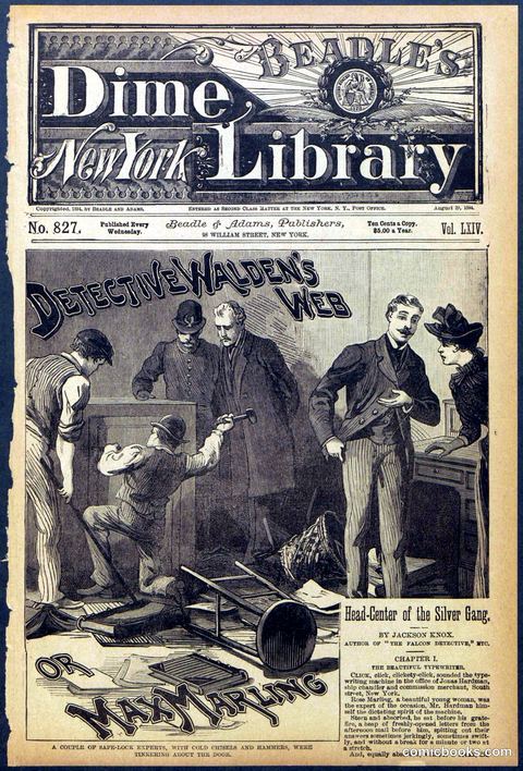 Beadle's Dime Library No. 827
