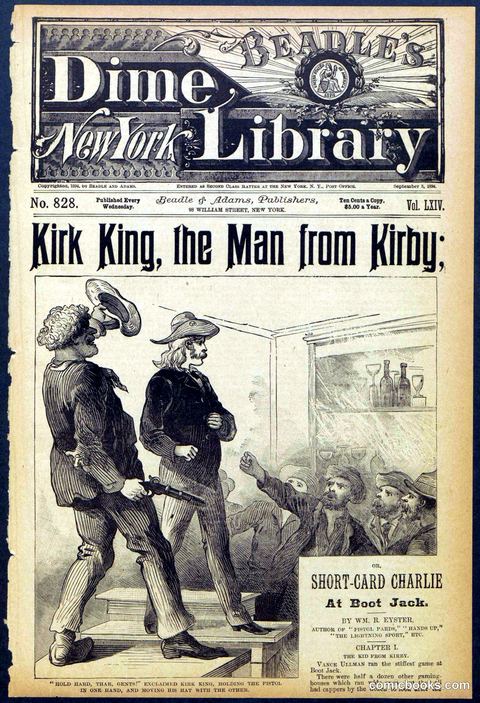 Beadle's Dime Library No. 828