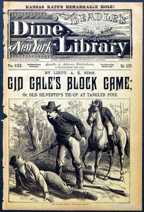 Beadle's New York Dime Library No. 832