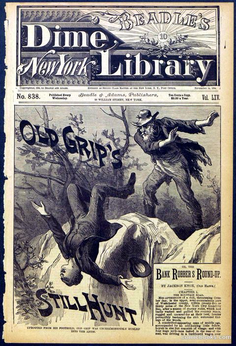Beadle's New York Dime Library No. 838
