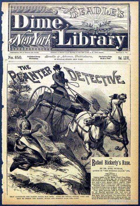 Beadle's Dime Library No. 850