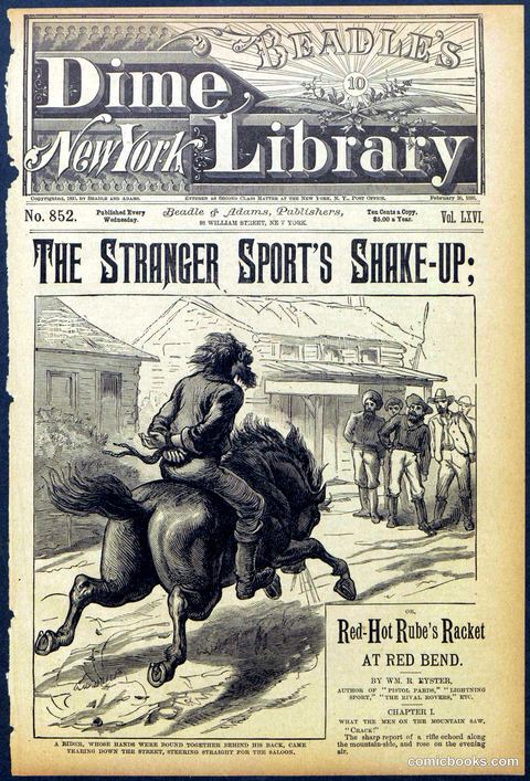 Beadle's Dime Library No. 852
