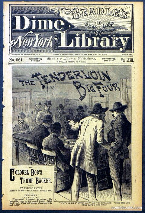 Beadle's New York Dime Library No. 861