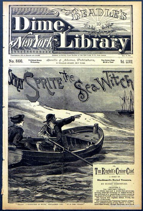 Beadle's Dime Library No. 866