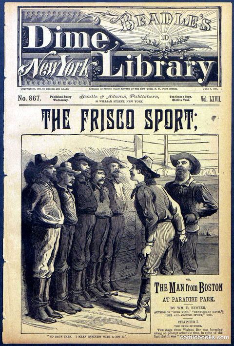 Beadle's New York Dime Library, No. 867