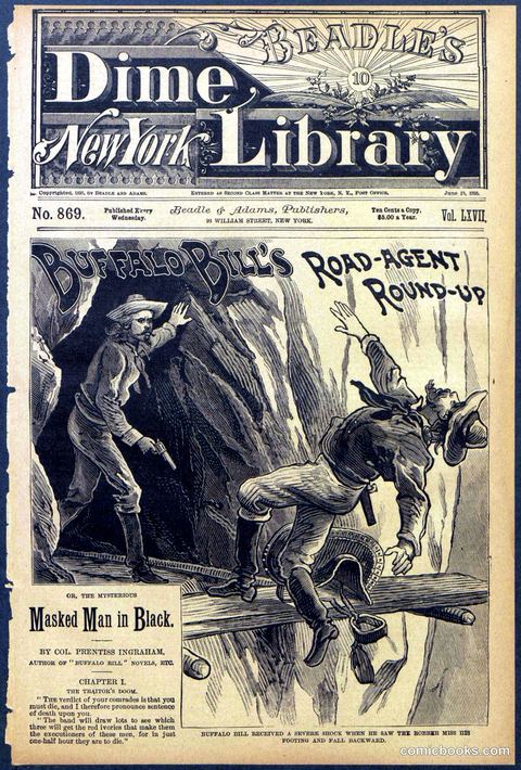 Beadle's Dime Library No. 869