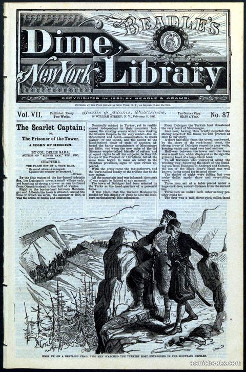 Beadle's Dime Library No. 87