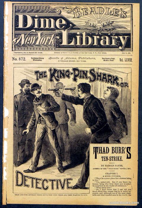 Beadle's Dime Library No. 872