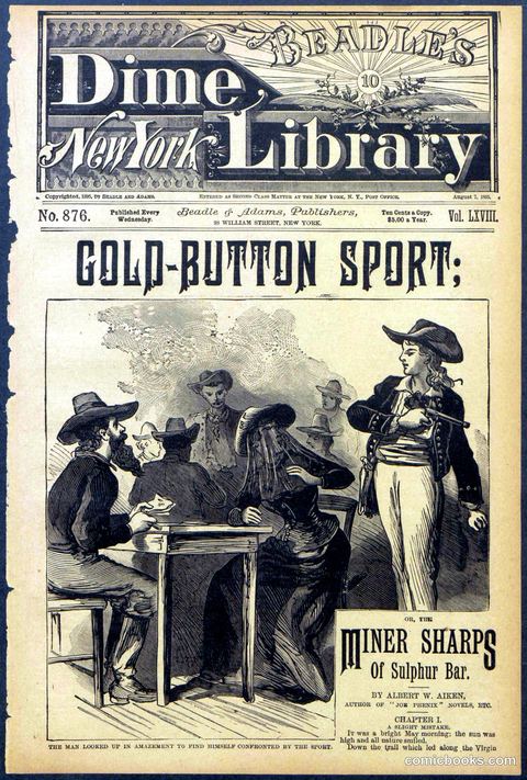Beadle's Dime Library No. 876