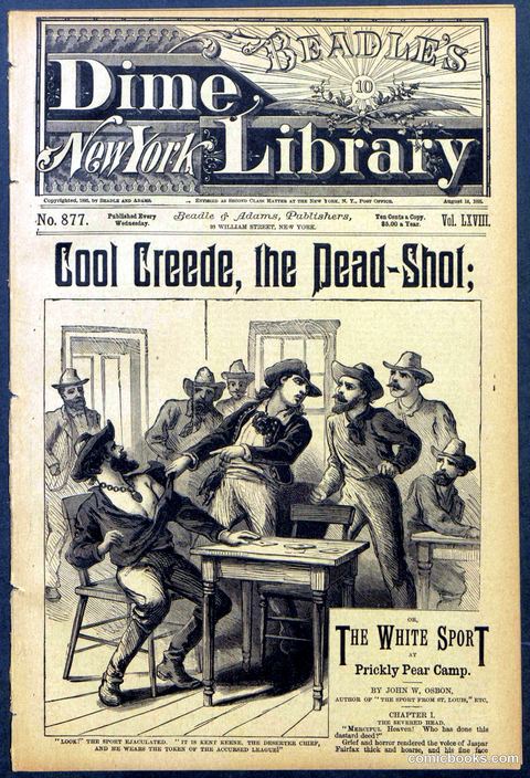 Beadle's Dime Library No. 877