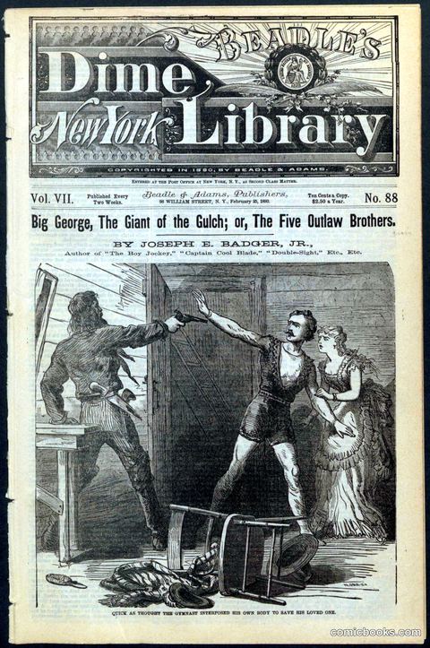 Beadle's Dime Library No. 88