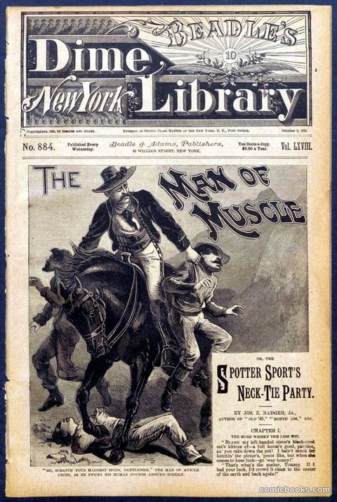 Beadle's New York Dime Library No. 884