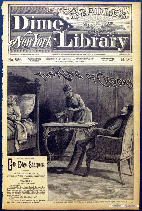 Beadle's New York Dime Library No. 886