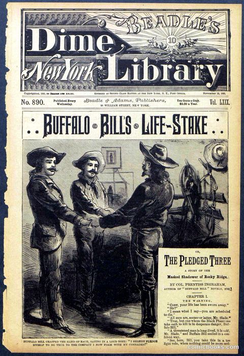 Beadle's New York Dime Library No. 890