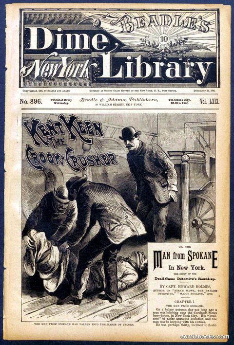 Beadle's New York Dime Library No. 896