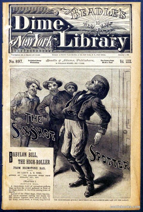 Beadle's New York Dime Library No. 897