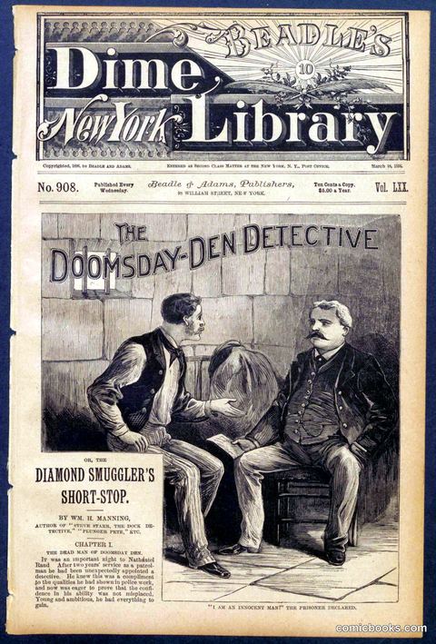 Beadle's New York Dime Library No. 908