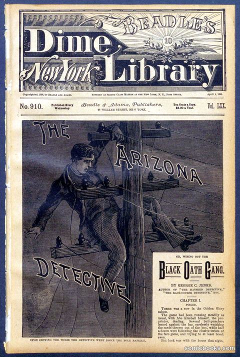 Beadle's New York Dime Library No. 910