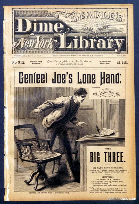 Beadle's Dime Library, No. 912