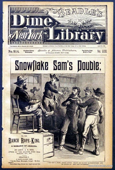 Beadle's New York Dime Library No. 914