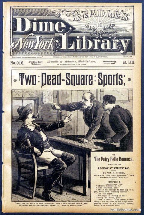 Beadle's New York Dime Library No. 916