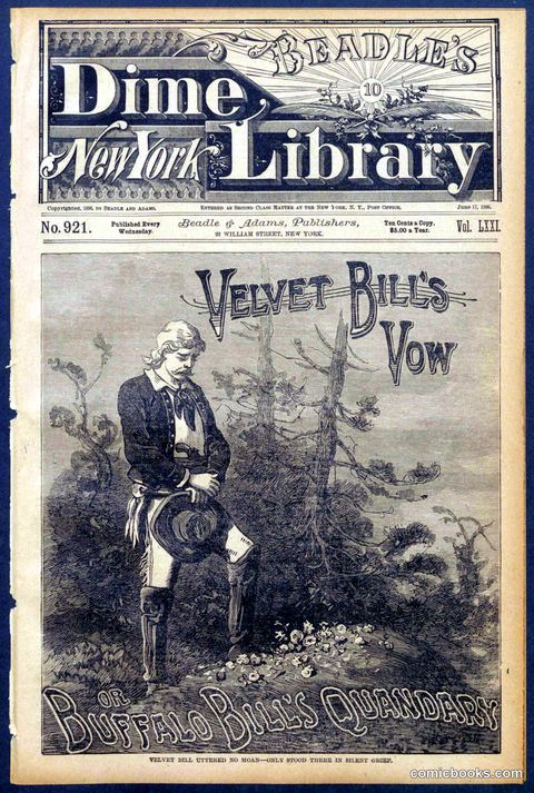 Beadle's New York Dime Library No. 921