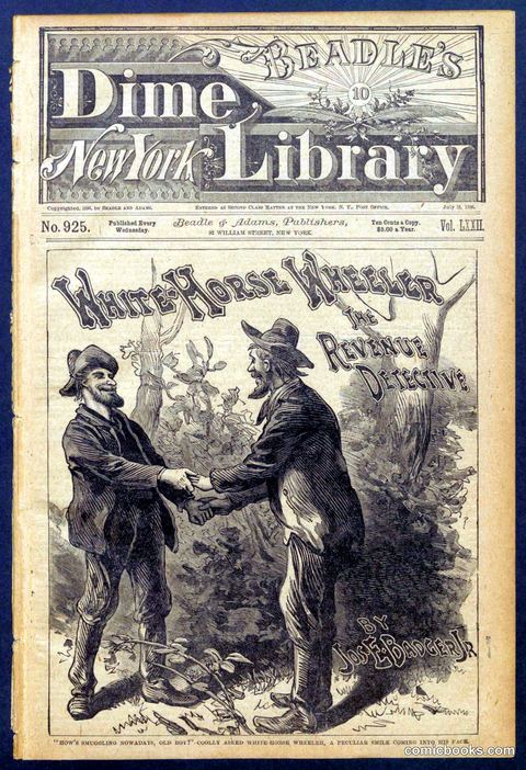 Beadle's New York Dime Library No. 925