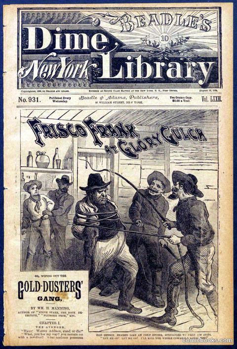 Beadle's New York Dime Library No. 931