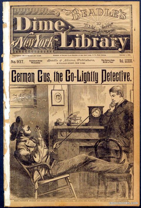 Beadle's New York Dime Library No. 937