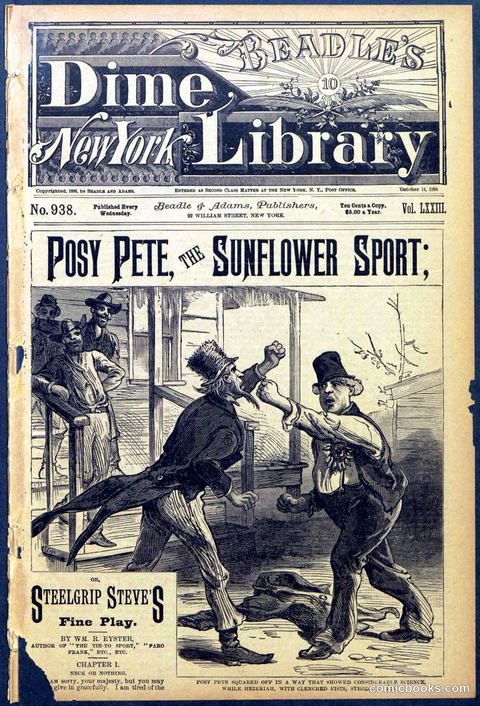 Beadle's New York Dime Library No. 938