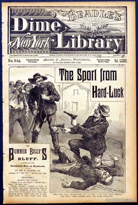 Beadle's New York Dime Library No. 945