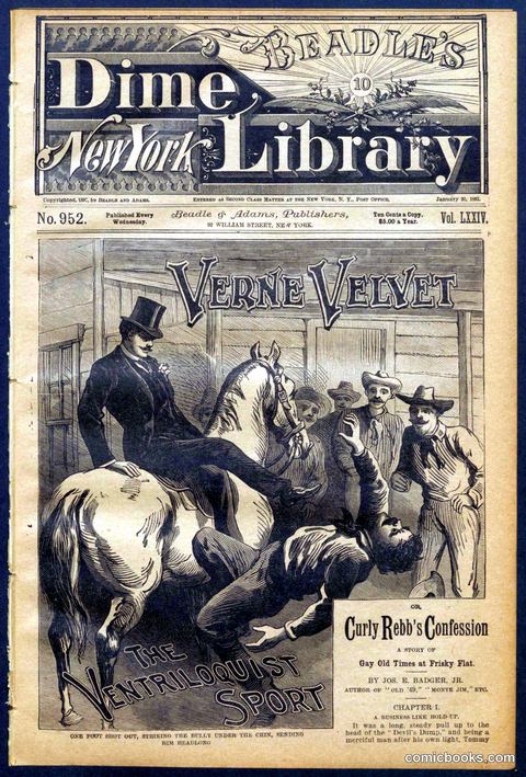 Beadle's New York Dime Library No. 952