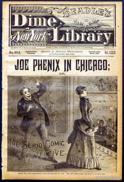 Beadle's Dime Library No. 954: Joe Phenix in Chicago