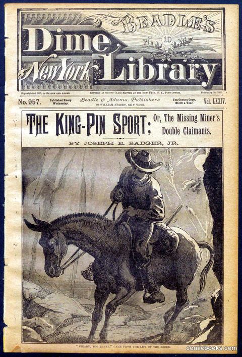 Beadle's New York Dime Library No. 957