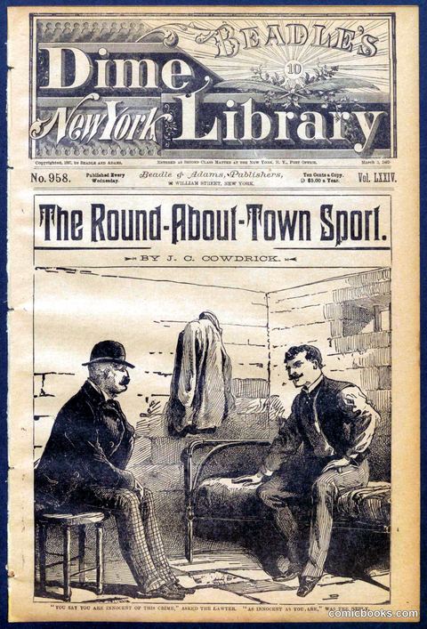 Beadle's Dime Library No. 958