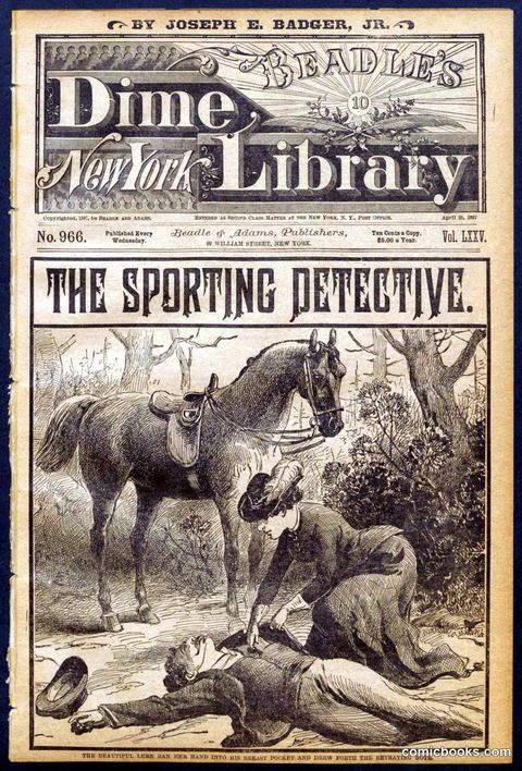 Beadle's New York Dime Library No. 966