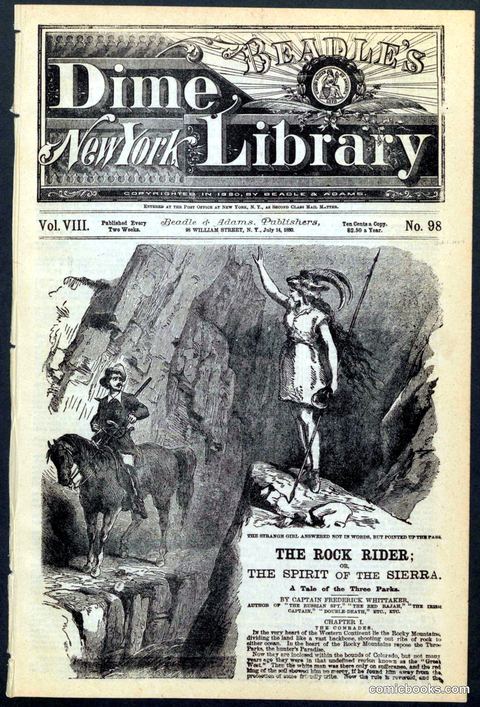 Beadle's Dime Library No. 98