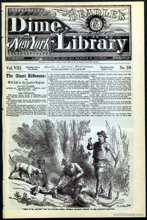 Beadle's New York Dime Library, No. 99