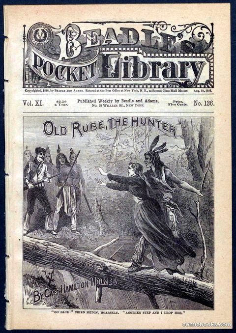 Beadle's Pocket Library No. 136: Old Rube, the Hunter