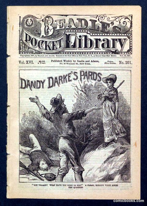 Beadle's Pocket Library No. 201: Dandy Darke's Pards