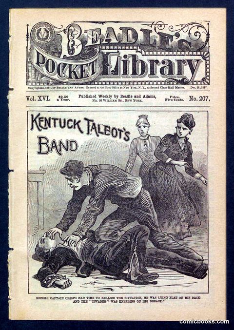 Beadle's Pocket Library, No. 207: 'Kentucky Talbot's Band'