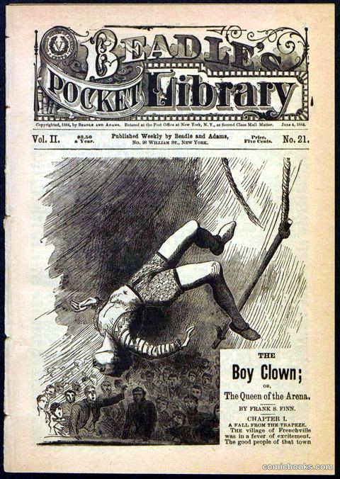 Beadle's Pocket Library, No. 21
