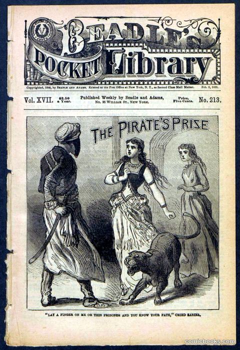 Beadle's Pocket Library No. 213: The Pirate's Prize