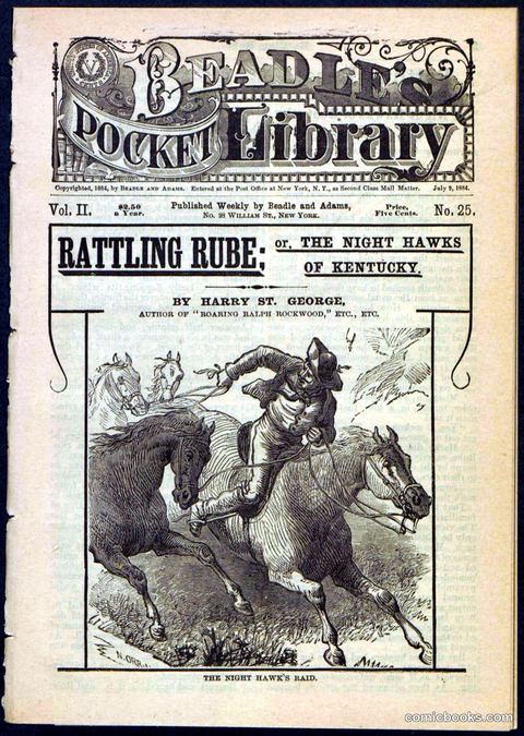 Beadle's Pocket Library, Vol. II, No. 25