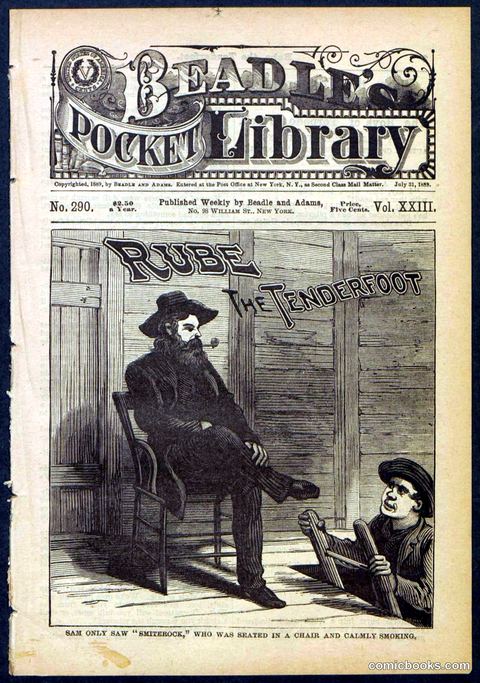Beadle's Pocket Library No. 290